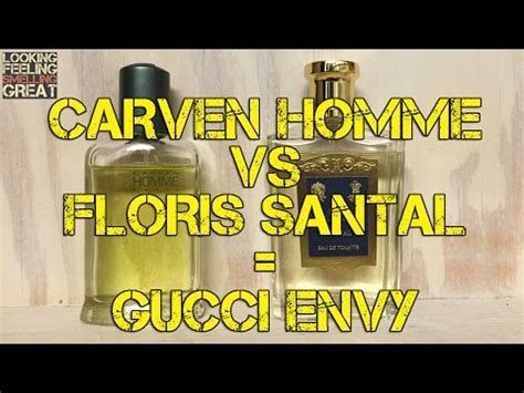 floris santal gucci envy|gucci envy alternative reviews.